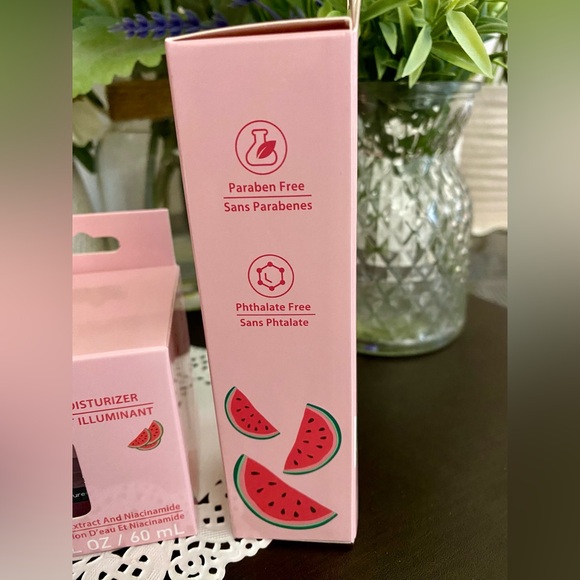 🆕🍉 B•PURE “GLOW UP” WATERMELON SKIN CARE COLLECTION. BRAND NEW. FULL SIZES. - Picture 8 of 12
